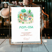 Moeder-osa kleine ontdekkingsreiziger detective Ba Poster