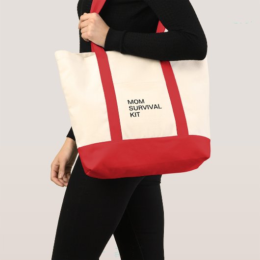 Moeder Overlevingskit Grappige Uitspraak Moederdag Tote Bag