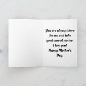 Moeder Paard en Colt Kaart (Binnen)