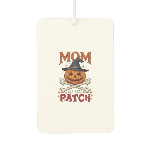 Moeder Patch Halloween Pompoen Heksenhoed Kruisbee Luchtverfrisser (Voorkant)