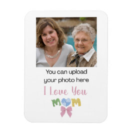 Moeder Patchwork Moederdag Cadeau Aangepaste Foto Magneet