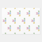 Moeder Patchwork Moederdag Cadeau Inpakpapier Vel (Voorkant 2)