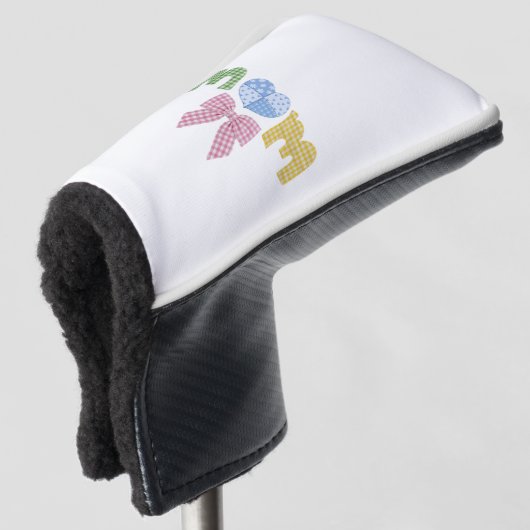Moeder Patchwork Moederdag Geschenk Op Maat Golfheadcover (3/4 voorkant)