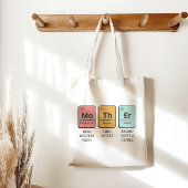 Moeder Periodieke Tafel Chemie Elementen Modern Tote Bag