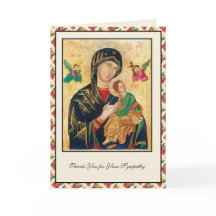 Moeder Perpetual Help Sympathie condoleances