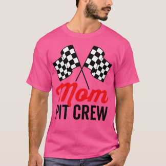 Moeder Pit Crew voor Racing Party Kostuum 1 T-shirt