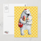 Moeder Polar Beer Briefkaart (Voorkant / Achterkant)