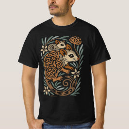 Moeder Possum & Baby – Tribale Australische Wilde T-shirt
