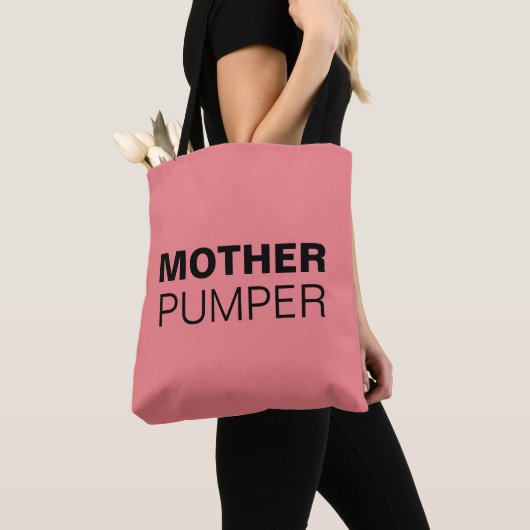 Moeder Pumper grappige borstvoeding Tote Bag (Dichtbij)