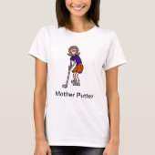 Moeder Putter Funny Women's Golf Tshirt (Voorkant)