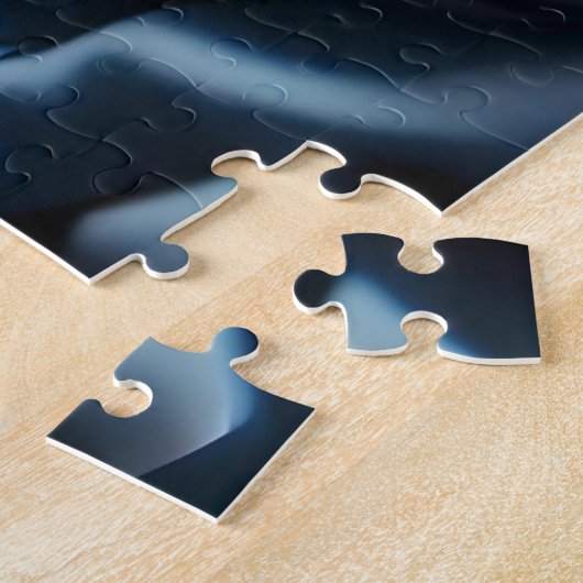 Moeder Ragdoll Kat en Kittens op Blauw Legpuzzel (Zijkant)