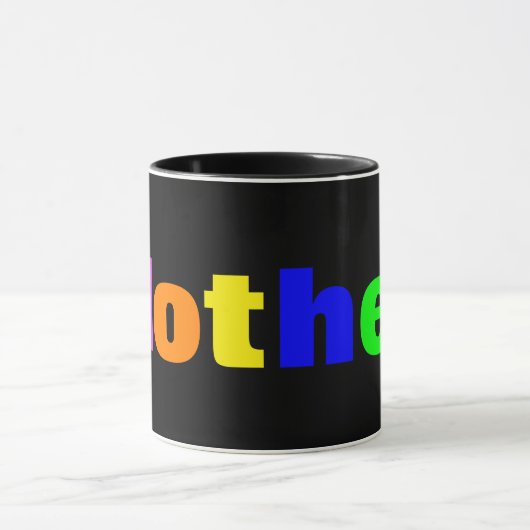 Moeder RGB Hex Code Lesson Mok (Midden)