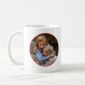 Moeder Ribbons van de Liefde Geweven rond mijn har Koffiemok (Links)