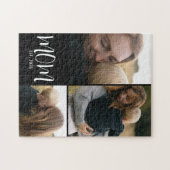 Moeder Richt Modern Schrift 3 Foto Legpuzzel (Horizontaal)