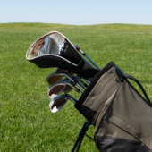Moeder Richt Modern Schrift Foto Golfheadcover (Insitu)