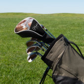 Moeder Richt Modern Schrift Foto Golfheadcover (Insitu)