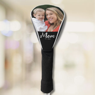 Moeder Richt Modern Schrift Foto Golfheadcover