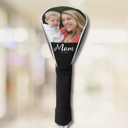 Moeder Richt Modern Schrift Foto Golfheadcover
