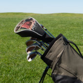 Moeder Richt Modern Schrift Foto Golfheadcover (Insitu)