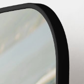 Moeder Richt Modern Schrift Foto Pickleball Paddle (Links Detail)