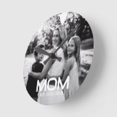 Moeder Richt Moderne Witte Kühne Foto  Ronde Klok (Hoek)