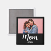 Moeder Richtte Fotocadeau Op Magneet (Voorkant / Achterkant)