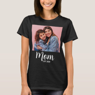 Moeder Richtte Fotocadeau Op T-shirt