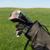 Moeder Richtte Modern Schrift Foto Op Golfheadcover (Insitu)