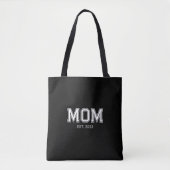 Moeder Richtte Nieuwe Moeder Cadeau Op Tote Bag (Voorkant)