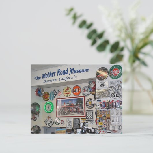 Moeder Road Musuem Briefkaart (Staand voorkant)