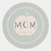 moeder ronde sticker (Voorkant)