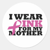 moeder ronde sticker (Voorkant)