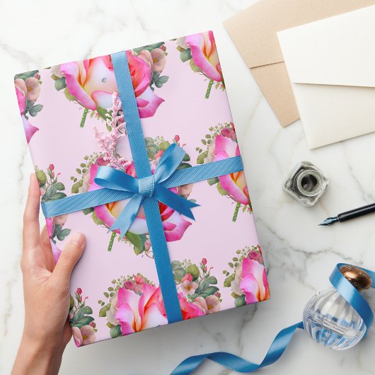 Moeder Roos wrapping papier
