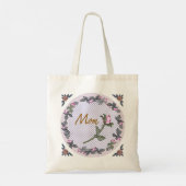 Moeder Roze Rosebud Tote Bag (Achterkant)