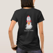 Moeder Ruimte Verjaardag Mission Control T-shirt (Achterkant)