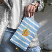 Moeder Runner Geel Zonneschijn Waterverf Aangepast Etui