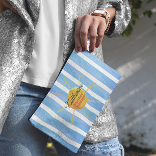 Moeder Runner Geel Zonneschijn Waterverf Aangepast Etui