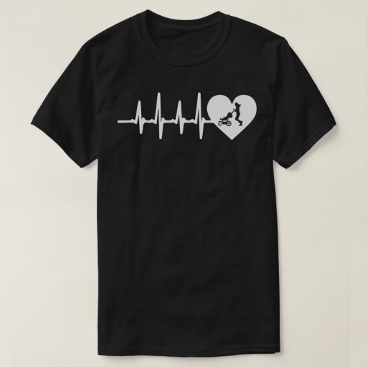 Moeder Runner Runners Hartslag T-shirt (Design voorkant)