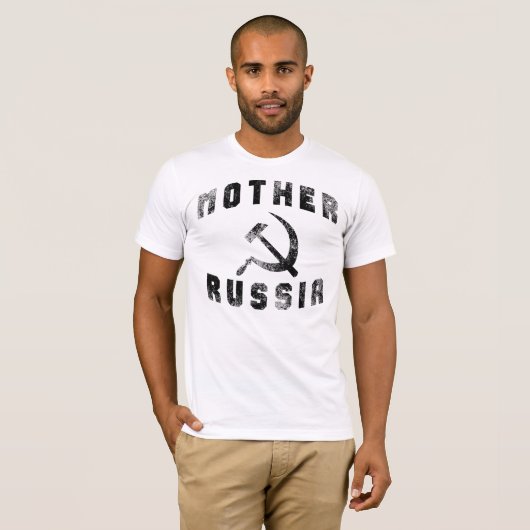 MOEDER RUSLAND,  T-SHIRT (Voorkant volledig)