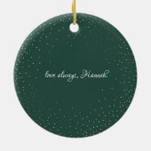 Moeder | S sentimentele foto-kerstherinnering Keramisch Ornament (Achterkant)