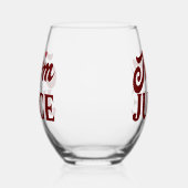 Moeder Sap Wijn Stemloos Glas (Links)