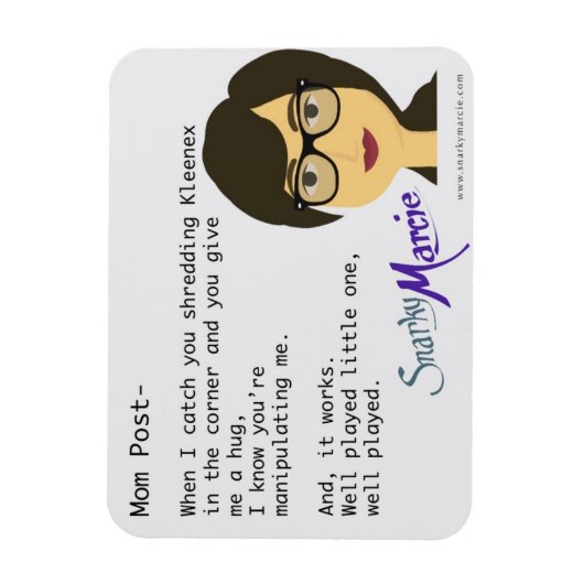 Moeder Sarcasme Magneet (Verticaal)