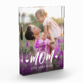 Moeder Schattige Eenvoudig Elegant Script Minimali Fotoblokken (Links)