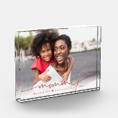 Moeder Script Overlay | We Love You Foto Blok (Links)