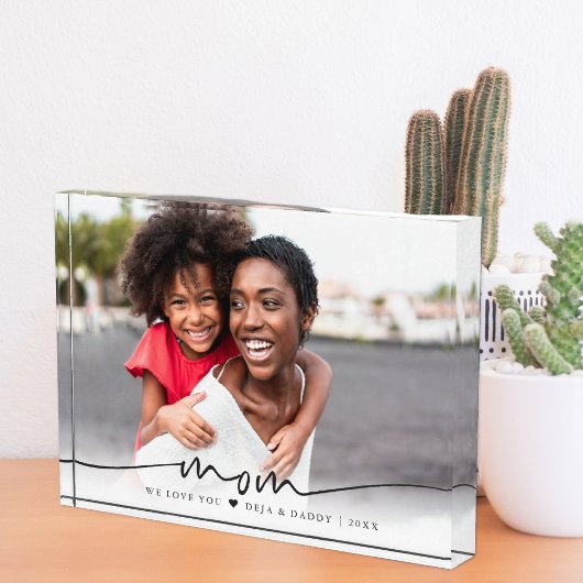 Moeder Script Overlay | We Love You Fotoblokken