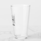 Moeder sinds 20XX Modern Eenvoudig Preppy Glas (Links)