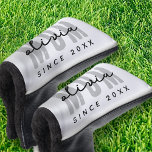 Moeder sinds 20XX Modern Eenvoudig Preppy Golfheadcover<br><div class="desc">Dit eenvoudige en moderne ontwerp bestaat uit san serif typografie.</div>