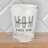 Moeder sinds 20XX Modern Eenvoudig Preppy Shot Glas