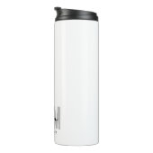 Moeder sinds 20XX Modern Eenvoudig Preppy Thermosbeker (Geroteerd rechts)