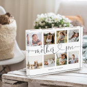 Moeder Son Heart Script | Fotoraster collage Fotoblokken